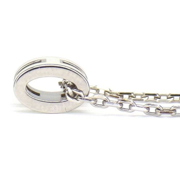 Hermes Necklace Pop H Pop Ash Pd (palladium Plated) Metal White Lacquer - Picture 2 of 7